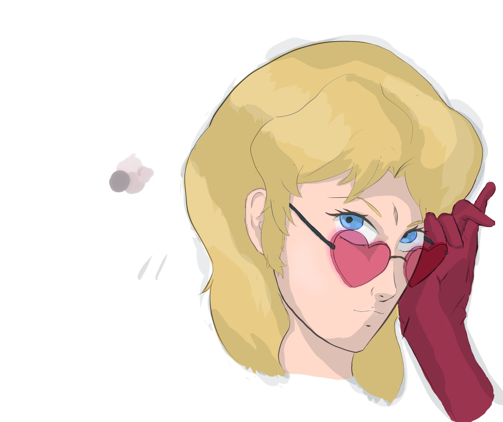 Char Aznable in Heart Shades